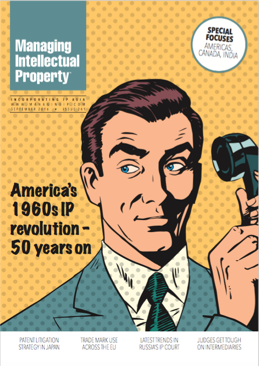 Managing Intellectual Property (MIP) Cover Story - The Mad Men of IP