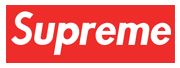 Supreme streetwear brand logo